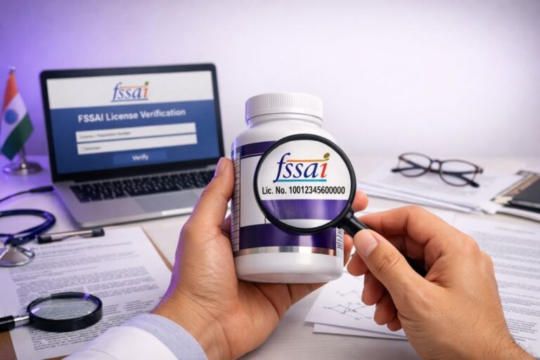 How to audit supplements India - 5-point FSSAI license verification and safety protocol guide